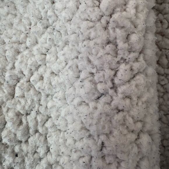 Abercrombie & Fitch womens oversized buffalo plaid sherpa jacket SIZE S - Picture 4 of 6